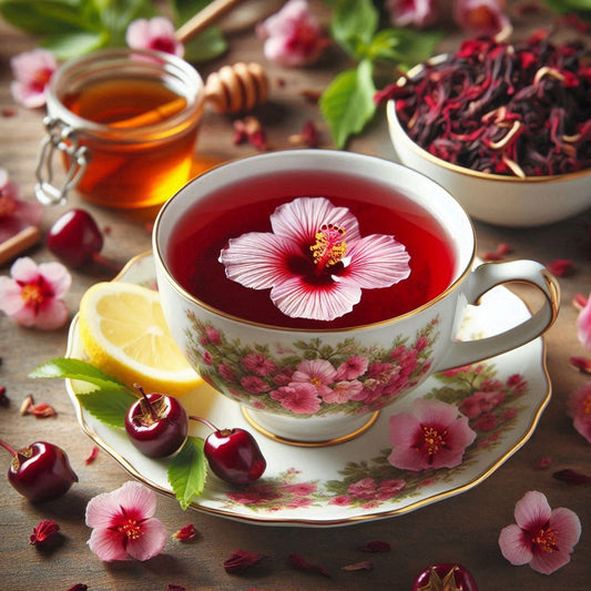 Cherry Hibiscus Tea