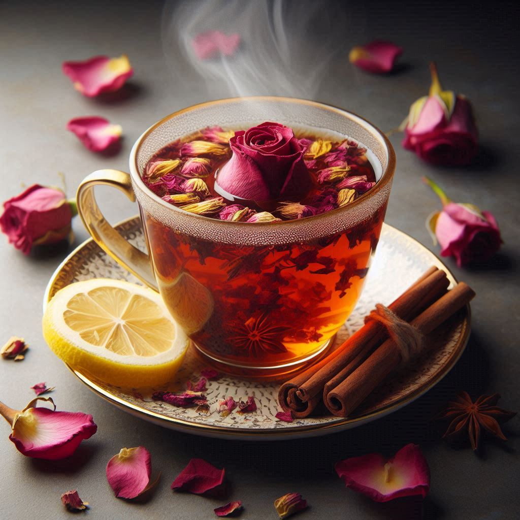 Dry Kashmiri Rose Tea